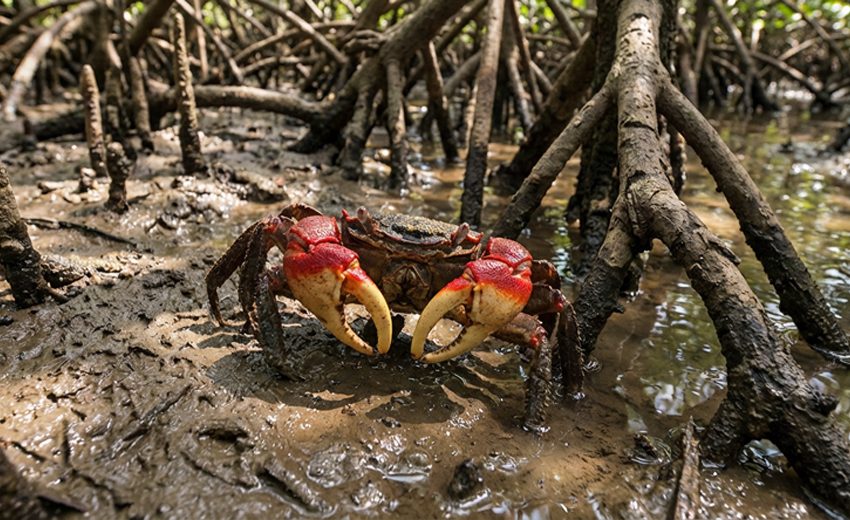 red mangrove crab