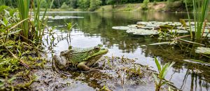 green frog