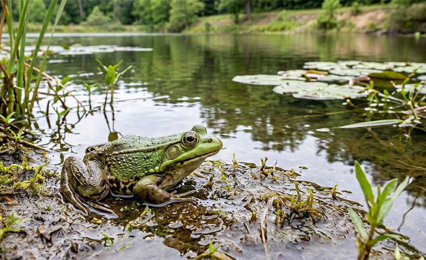 green frog