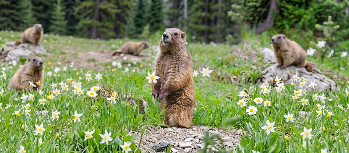 Olympic marmot