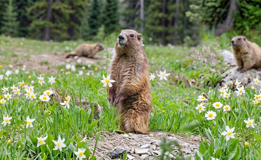 Olympic marmot
