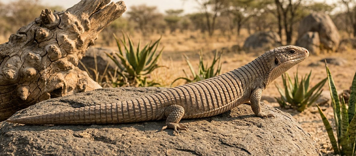 Sudan plated lizard