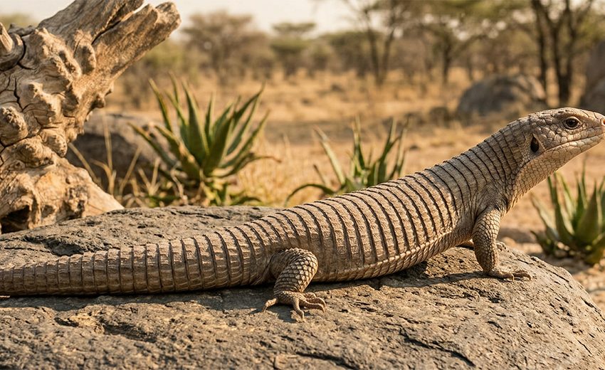 Sudan plated lizard