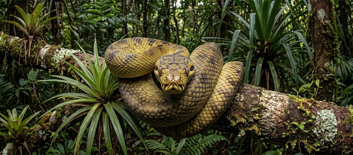amethystine python