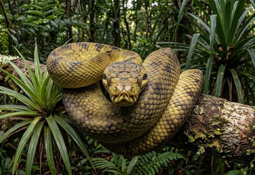 amethystine python