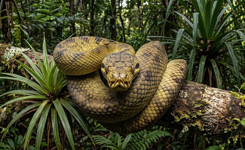 amethystine python