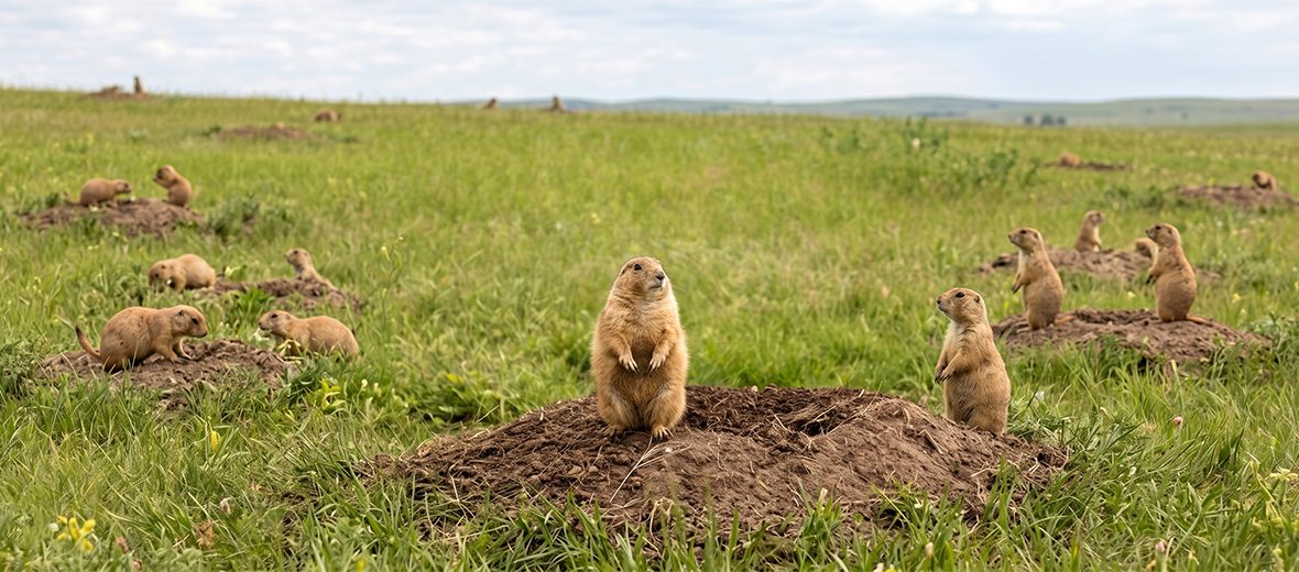 black-tailed prairie dog