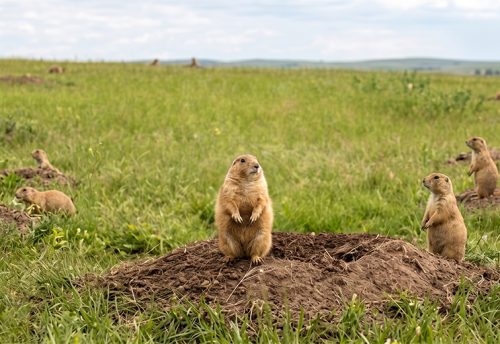 black-tailed prairie dog