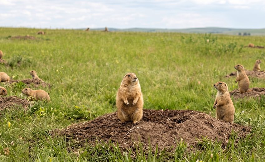 black-tailed prairie dog