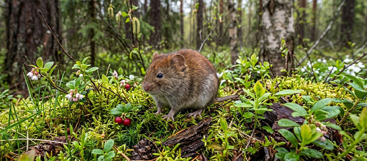 northern red-backed vole