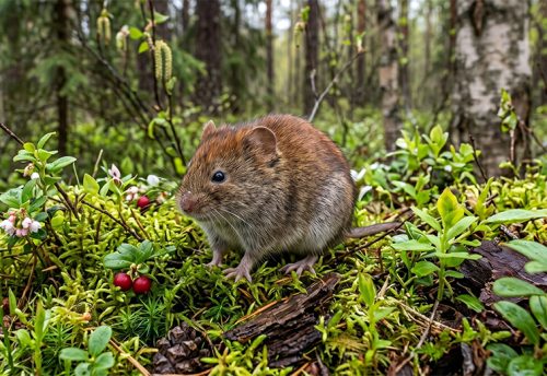 northern red-backed vole