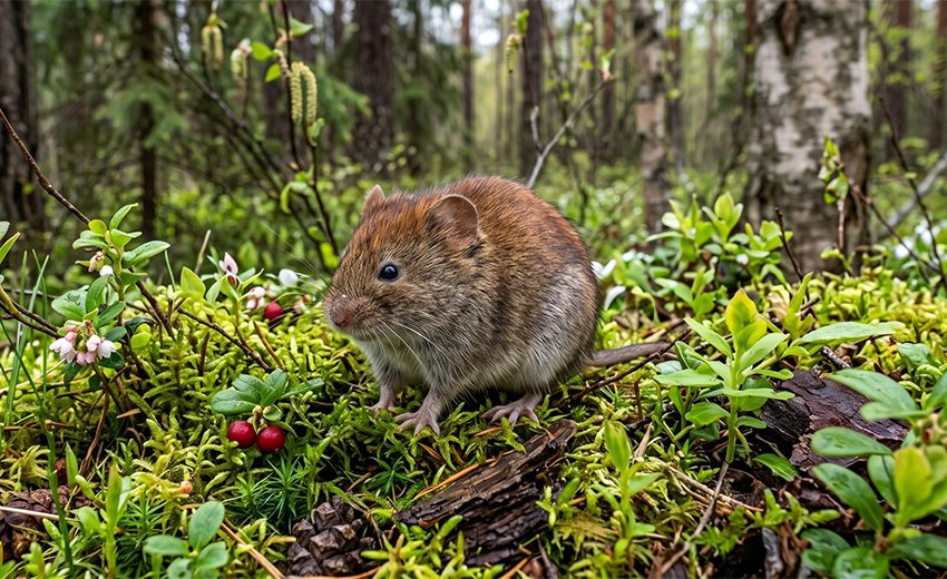 northern red-backed vole