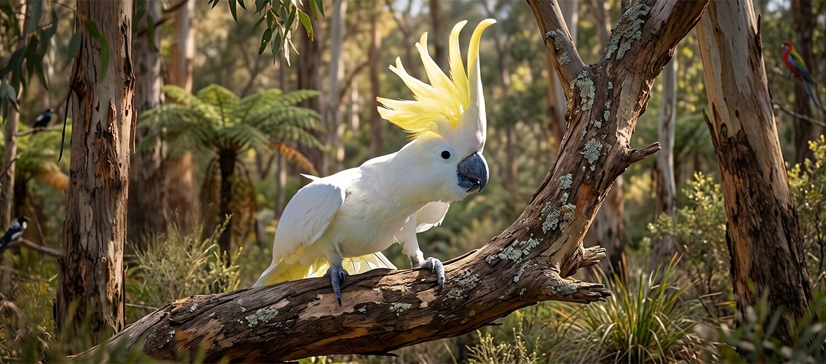sulfur-crested cockatoo