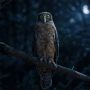rufous owl
