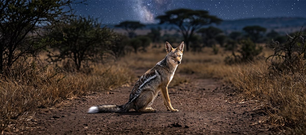 side-striped jackal