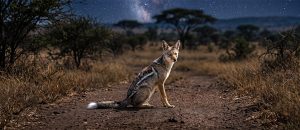 side-striped jackal