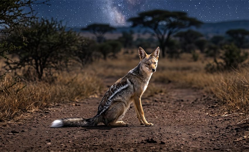 side-striped jackal
