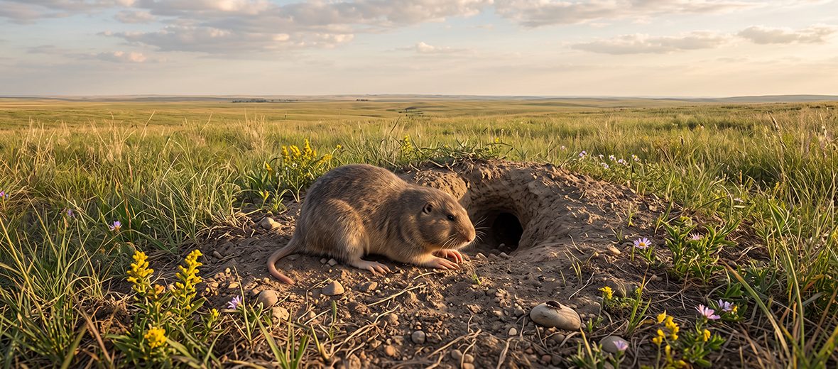 plains pocket gopher