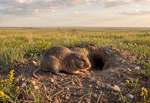 plains pocket gopher