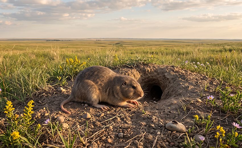 plains pocket gopher