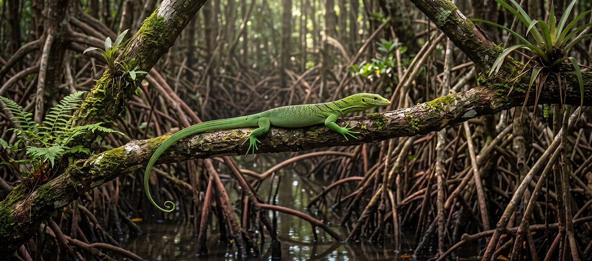 emerald tree monitor