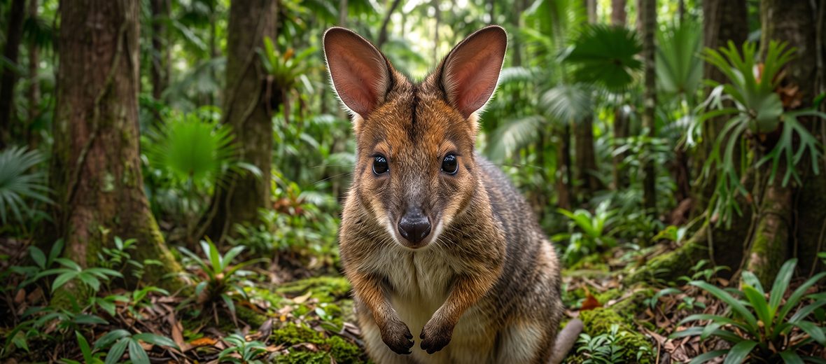 red-legged pademelon