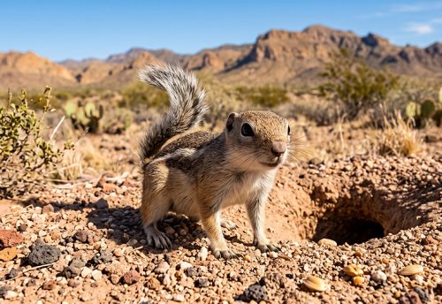 white-tailed antelope squirrel