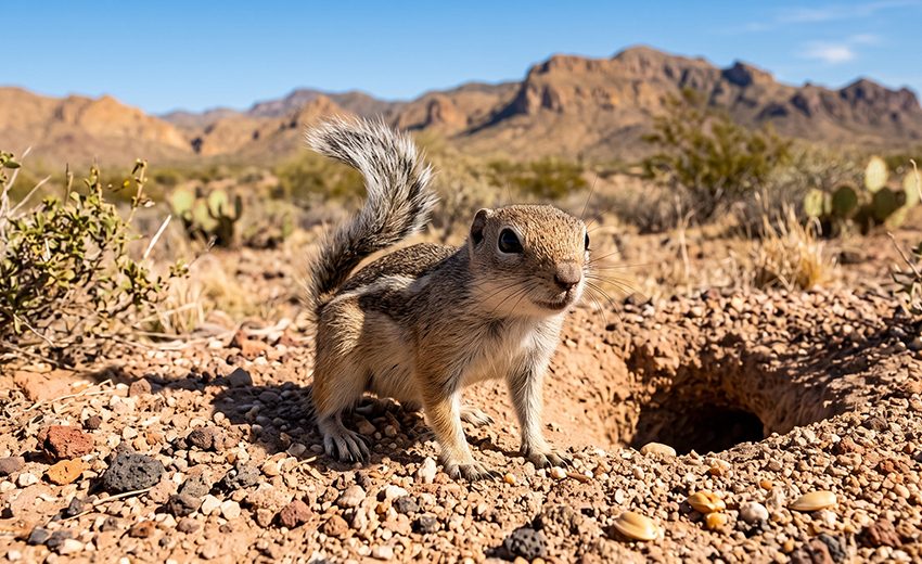 white-tailed antelope squirrel