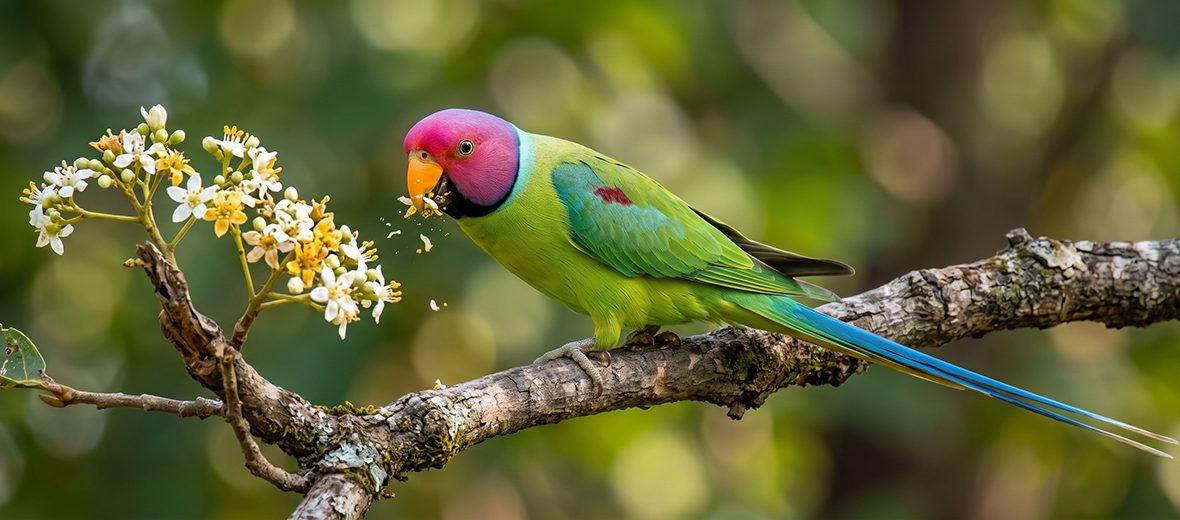 plum-headed parakeet