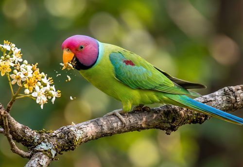 plum-headed parakeet