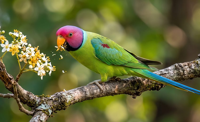 plum-headed parakeet
