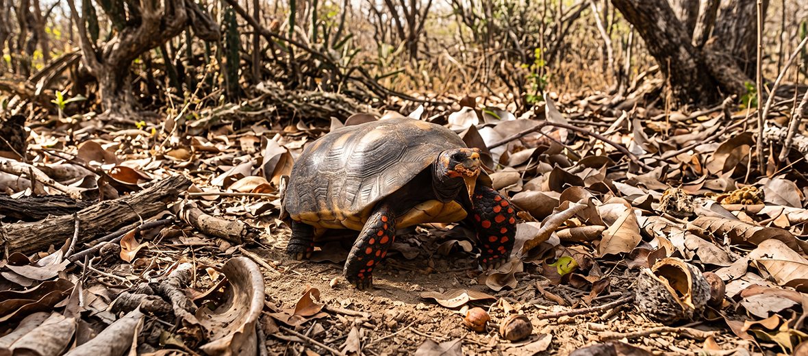 red-footed tortoise
