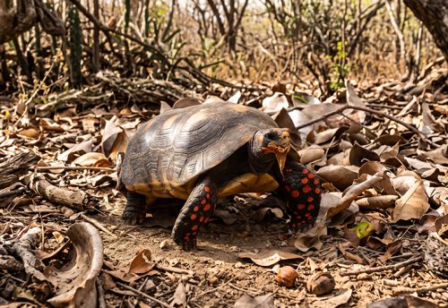 red-footed tortoise