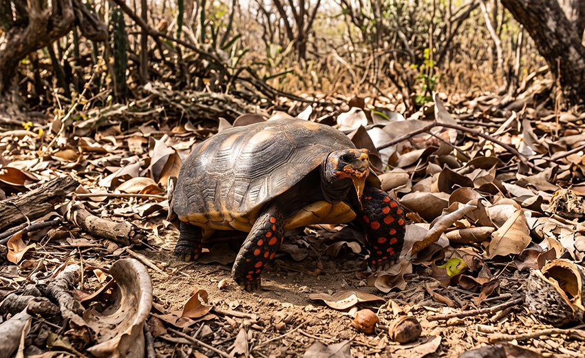 red-footed tortoise